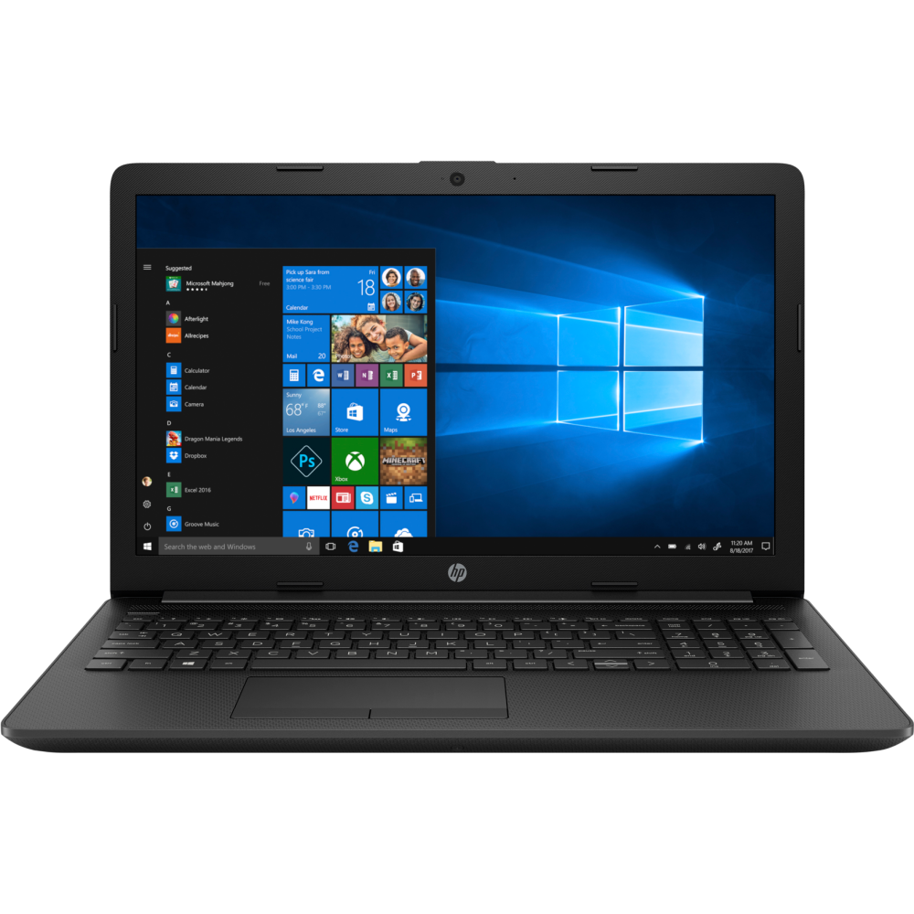 Pc portable HP 15-dw2000nk, 15.6", Windows 10 Home 64, Intel® Core™ i5, 4GB RAM, 1TB HDD, HD, Jet black