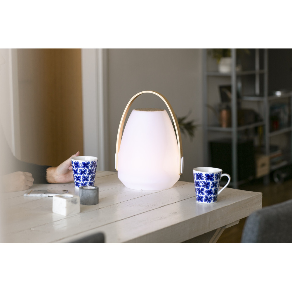 Lanterne LED Mooni Andale avec Haut-parleur Bluetooth 10W