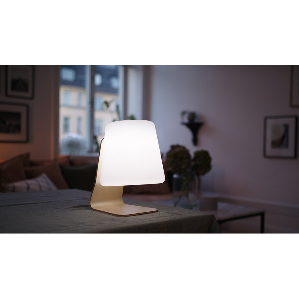 Lanterne LED Mooni de Table avec Haut-parleur Bluetooth 10W