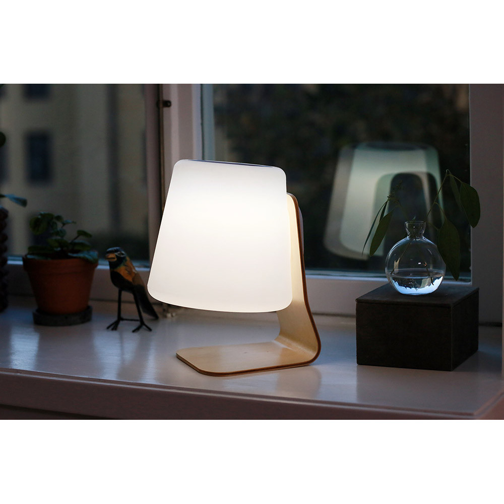 Lanterne LED Mooni de Table avec Haut-parleur Bluetooth 10W