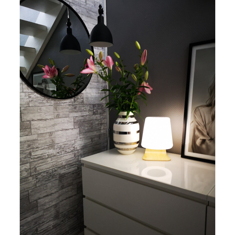 Lanterne LED Mooni de Table avec Haut-parleur Bluetooth 10W