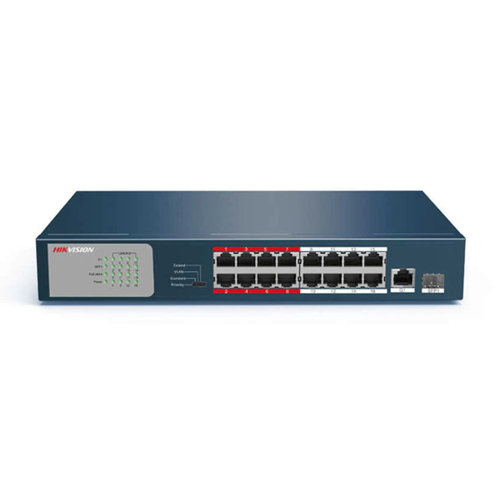 Switch de bureau HIKVISION DS-3E01318P-E/M / 18 Ports Poe Gigabit