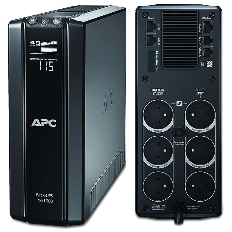 Onduleur APC Parafoudre Back-UPS professionnel 1200VA / 720W
