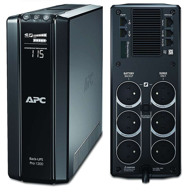 Onduleur Parafoudre APC Back-UPS 2200VA/1200W (BVX2200LI) à 2 405,00 MAD -   MAROC