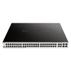 Smart Switch Montable 48 ports Poe Gigabit + 4 ports combo SFP