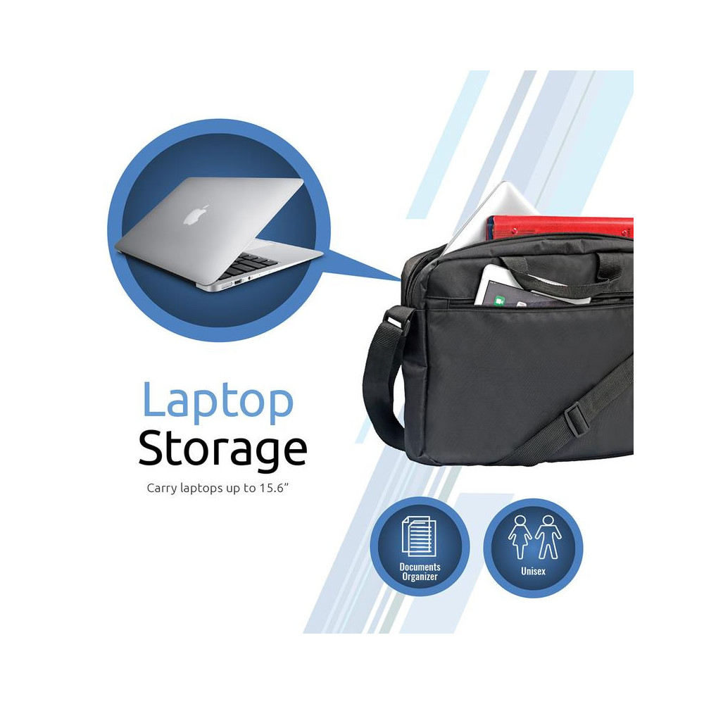 Sacoche PROMATE Gear pour Pc Portable 15.6" / Noir