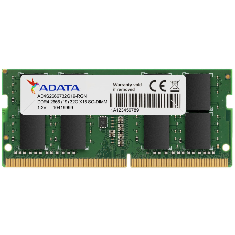 Barette mémoire ADATA 8 Go DDR4 / 2666 MHz