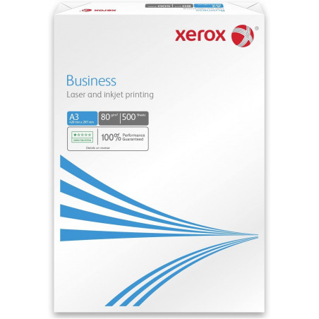 Rame papier Xerox Business A3 80g/m² / 500 Feuilles / blanc