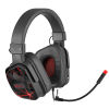 Casque avec Micro Gaming Genesis Argon 570 / Noir & Rouge