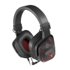 Casque avec Micro Gaming Genesis Argon 570 / Noir & Rouge