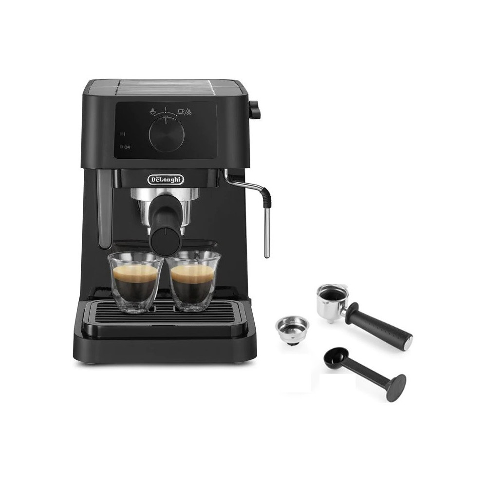 Machine à café Moulu & Dosette Delonghi Stilosa EC235 / 1100W / Noir
