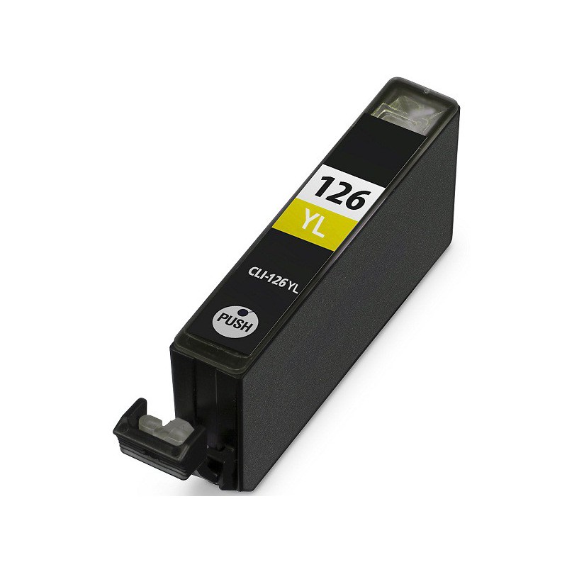 Cartouche jet d'encre CLI-551YXL D'origine Canon Jaune | Viking Direct Luxembourg