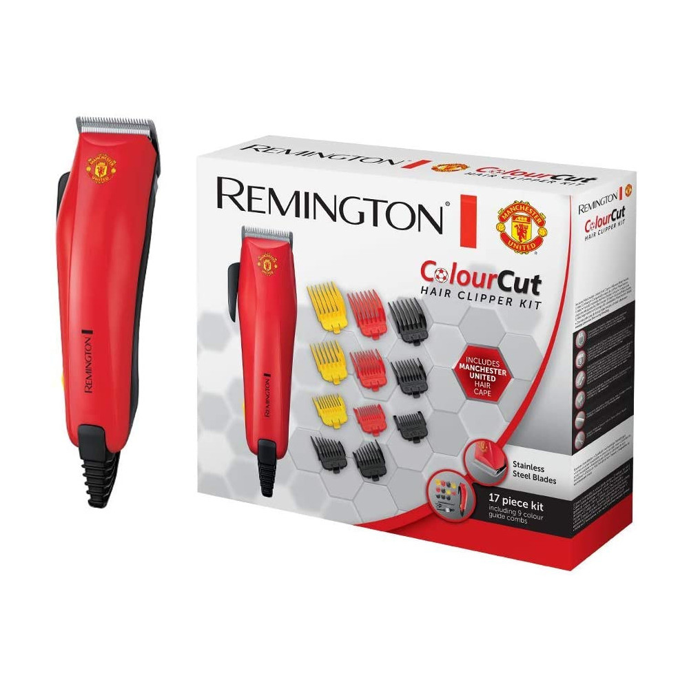 Tondeuse à cheveux Remington Colourcut Hair Clipper Manchester United Edition / Rouge