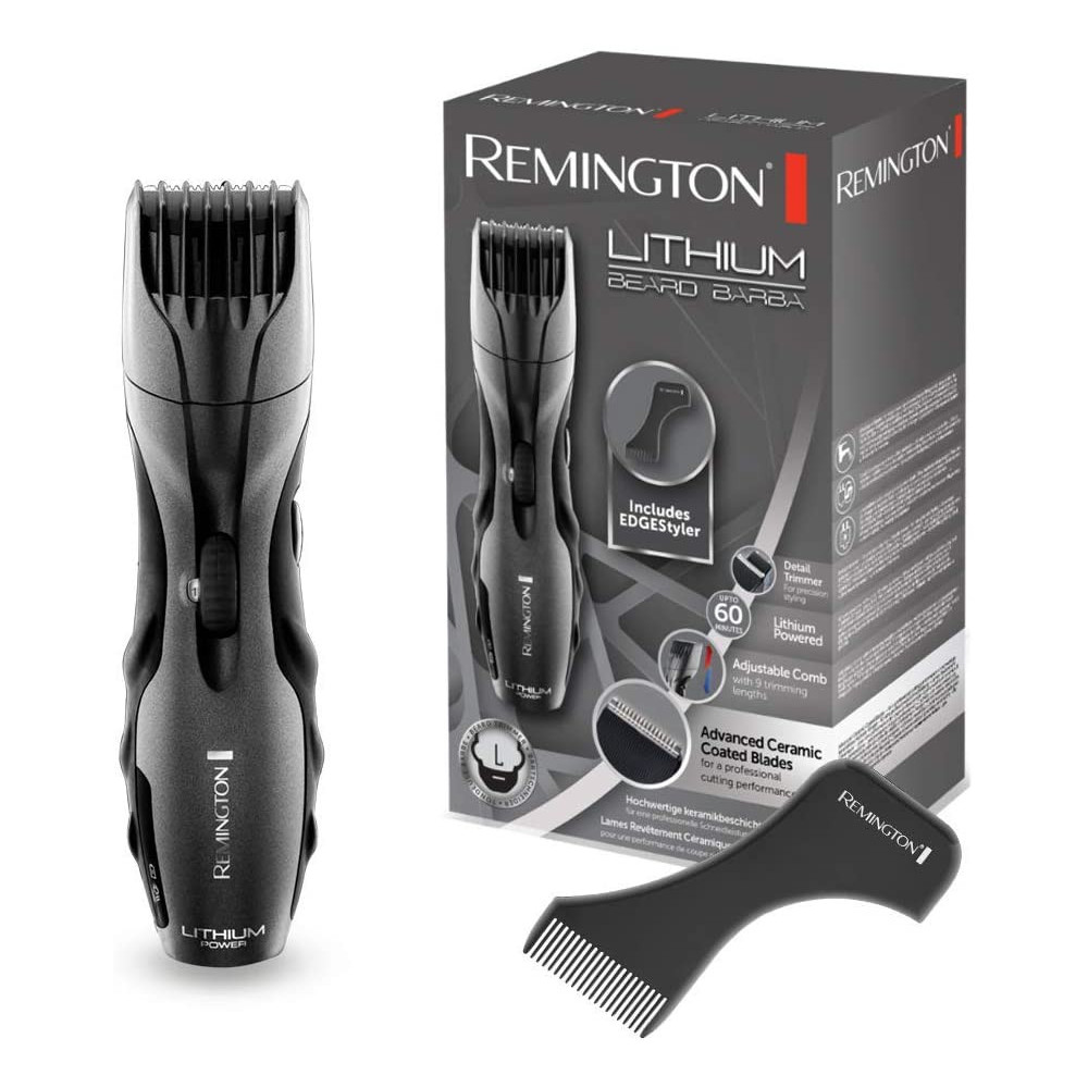 Tondeuse à cheveux et Barbe Sans Fil Remington Lithium Barba Beard Trimmer