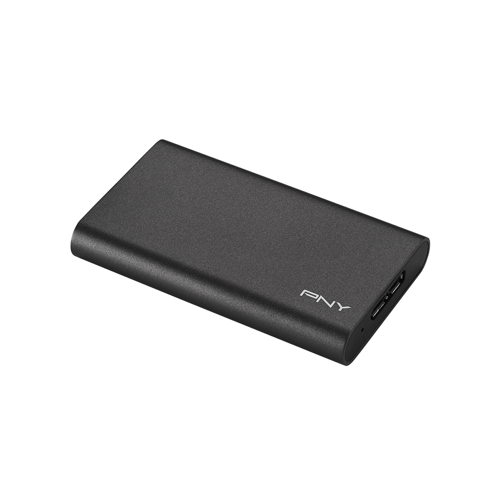 Disque SSD Portable externe Pny Elite USB 3.1 / 960 Go / Noir