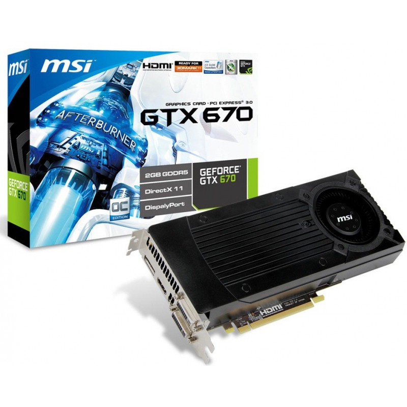 Carte graphique GeForce GTX670 DDR5 2Go