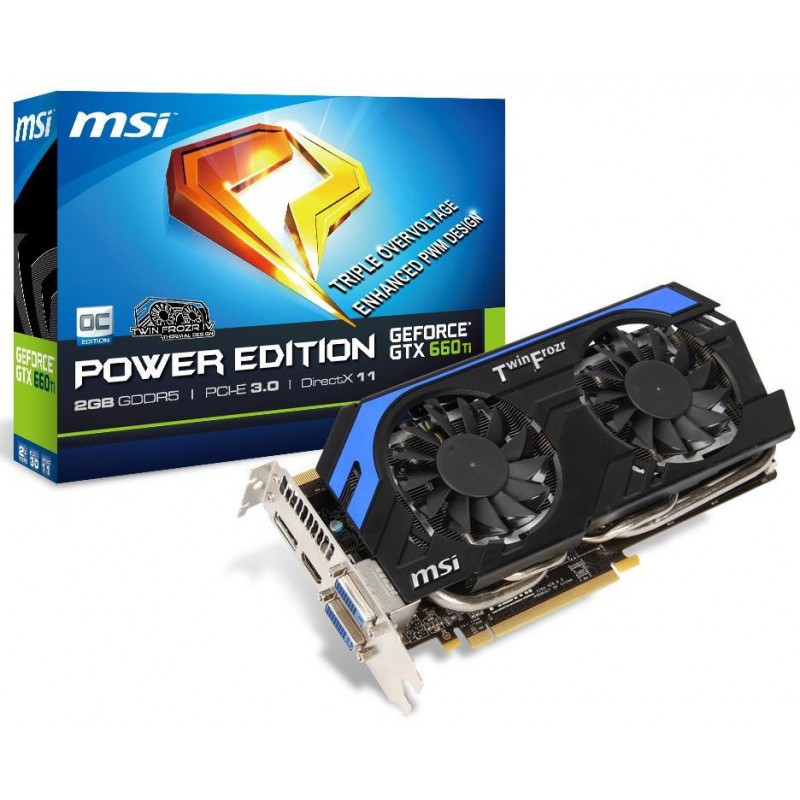 Carte graphique MSI GTX 660 TI / 2 Go