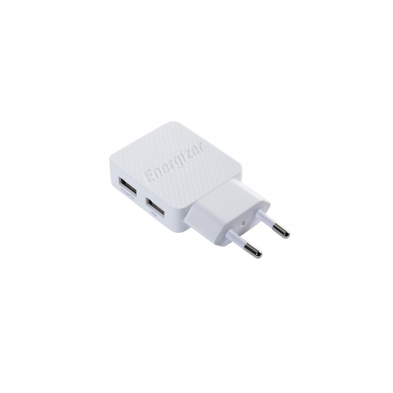 Slide  #2 Chargeur secteur Energizer 3.4A 2 Port USB + Câble Lightning