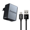 Chargeur secteur Energizer 3.4A 2 Port USB + Câble Vers Micro-USB