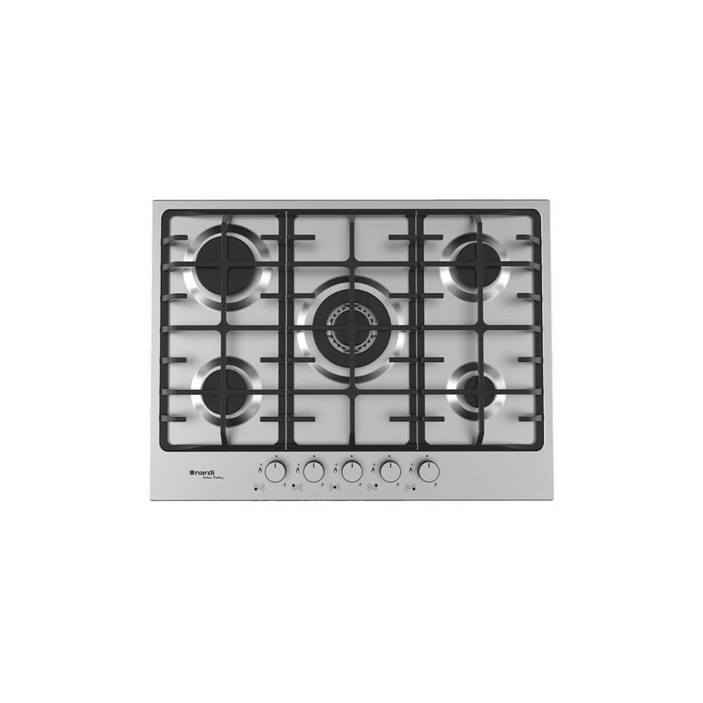 Plaque de cuisson Gaz encastrable Nardi VG55AVX / 5 Feux