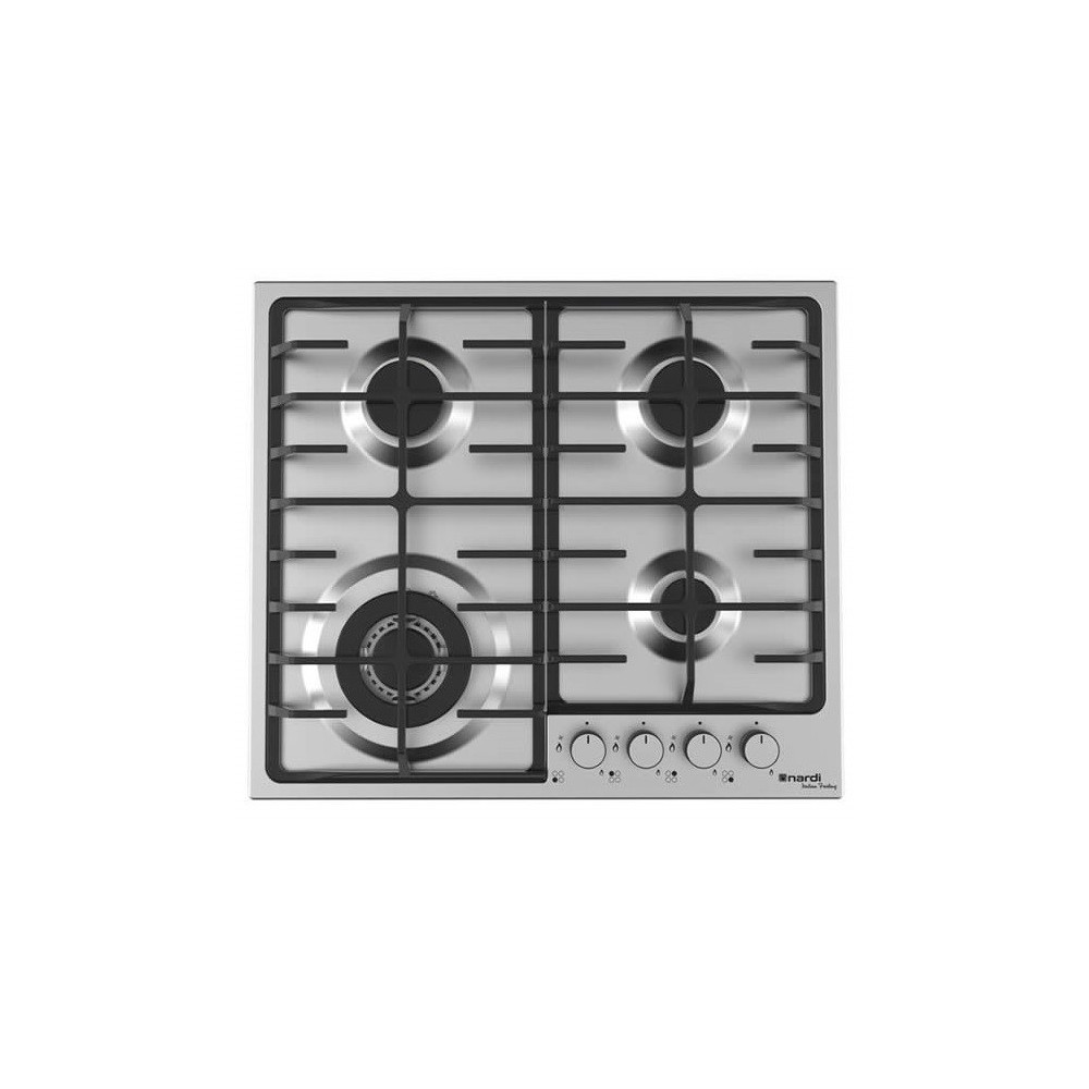 Plaque de cuisson Gaz encastrable Nardi VG43AVX / 4 Feux