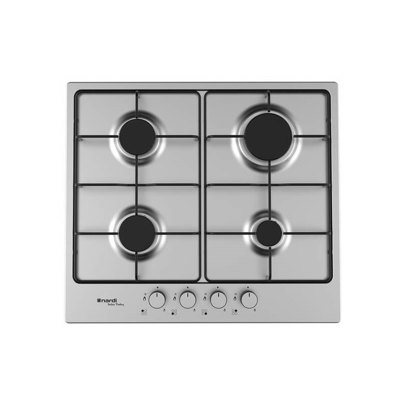 Plaque de cuisson Gaz encastrable Nardi VH40AVX / 4 Feux