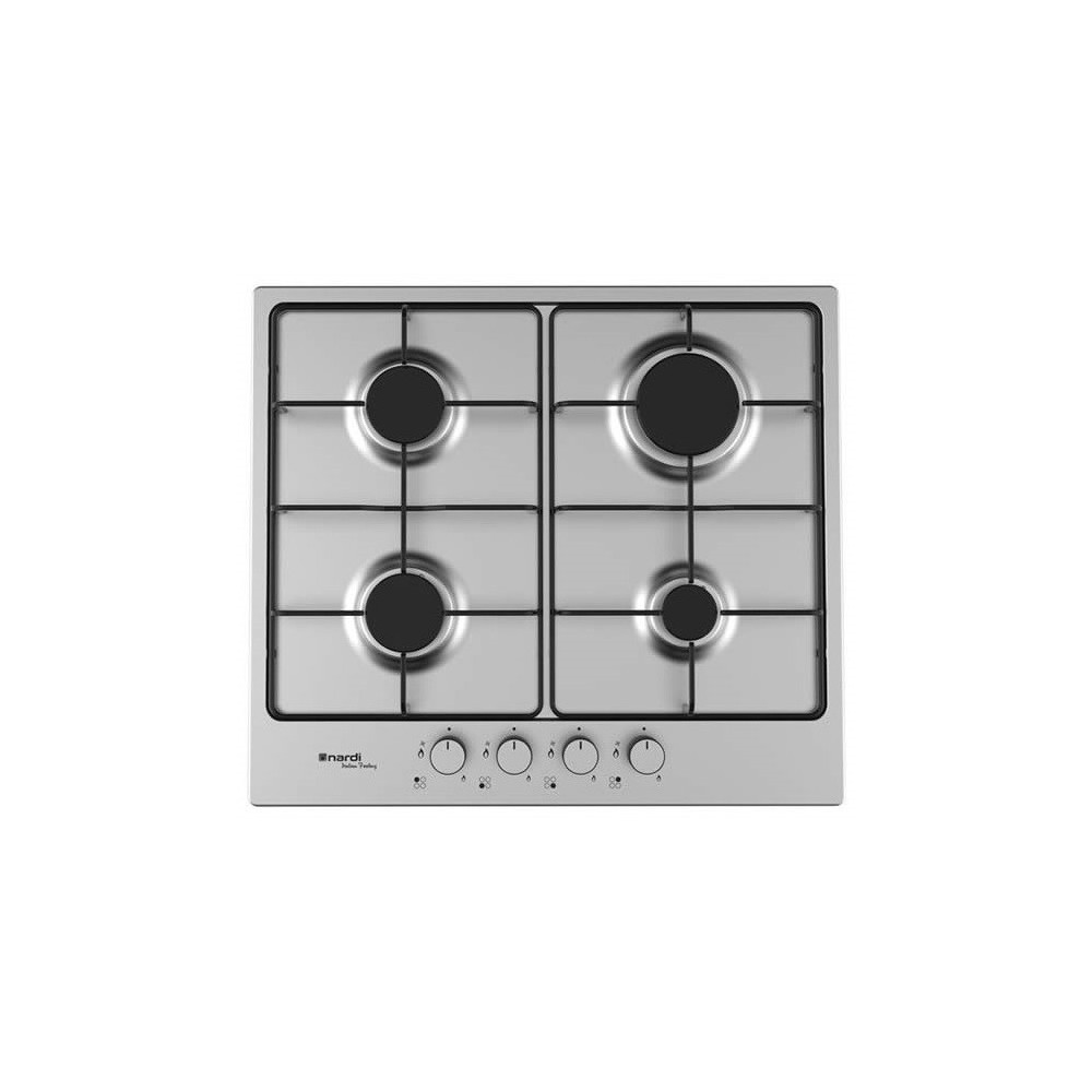 Plaque de cuisson Gaz encastrable Nardi VH40AVX / 4 Feux