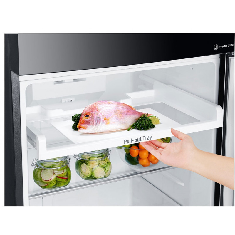 RÉFRIGÉRATEUR LG NO FROST LINEAR INVERTER 427L / NOIR
