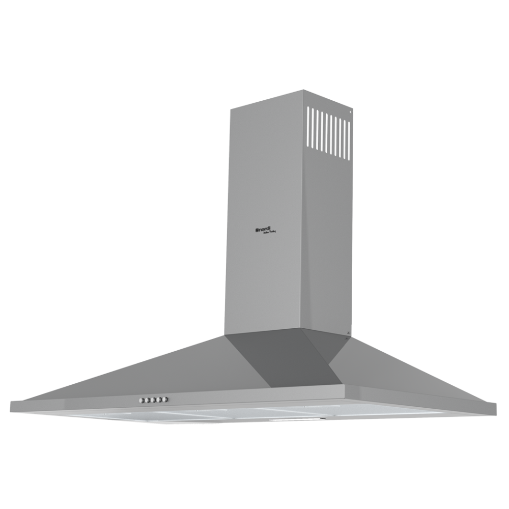 Hotte Cheminée Pyramidale Nardi NCA4901X / 90 cm / Inox