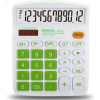 Calculatrice de bureau Osalo à énergie Solaire OS-837VC / Vert Ou Bleu