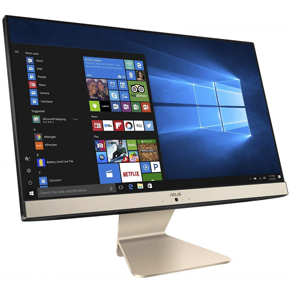 PC de bureau All-in-One Asus Vivo AiO V222UAK / i3 8è Gén / Noir