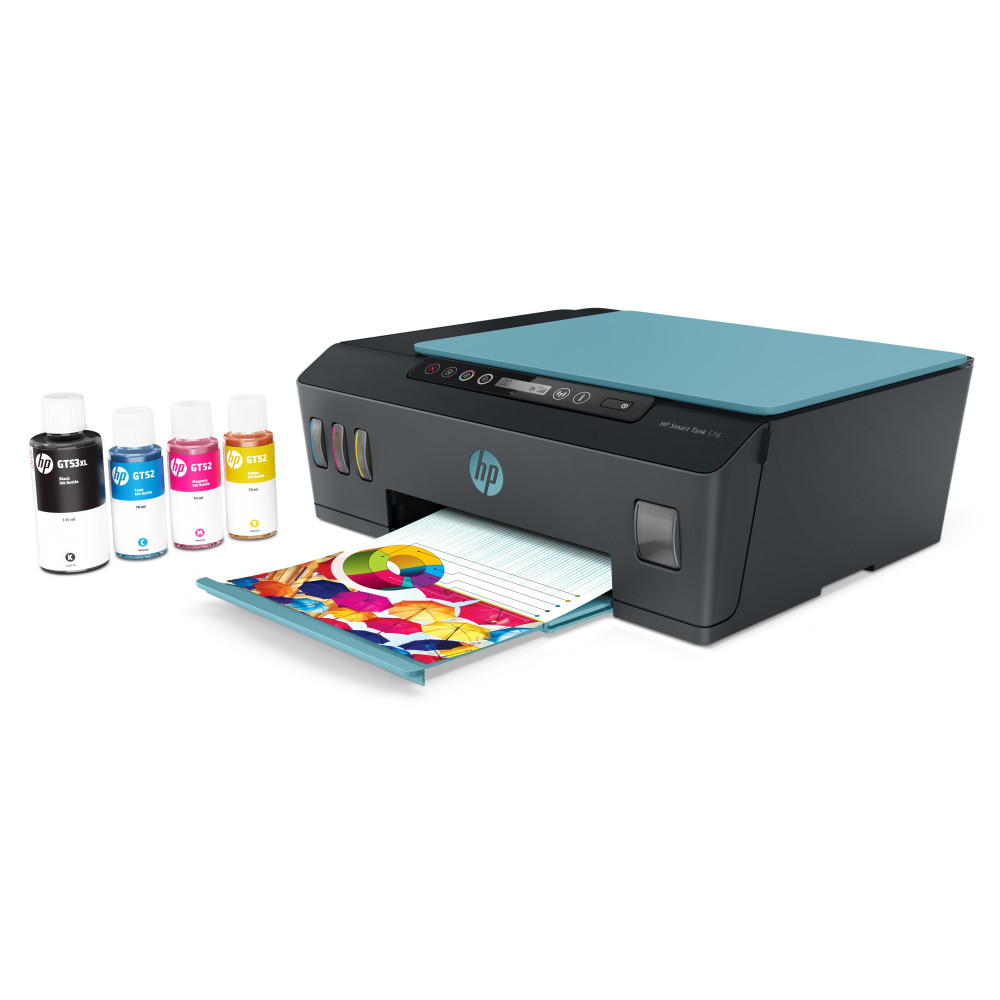 Imprimante Multifonction Jet d'encre Tout-en-un HP Smart Tank 516 / Wifi