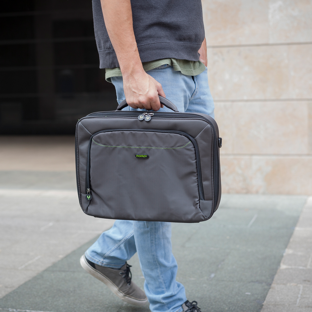 Malette Monray Caprice pour Pc Portable 15.6" / Gris