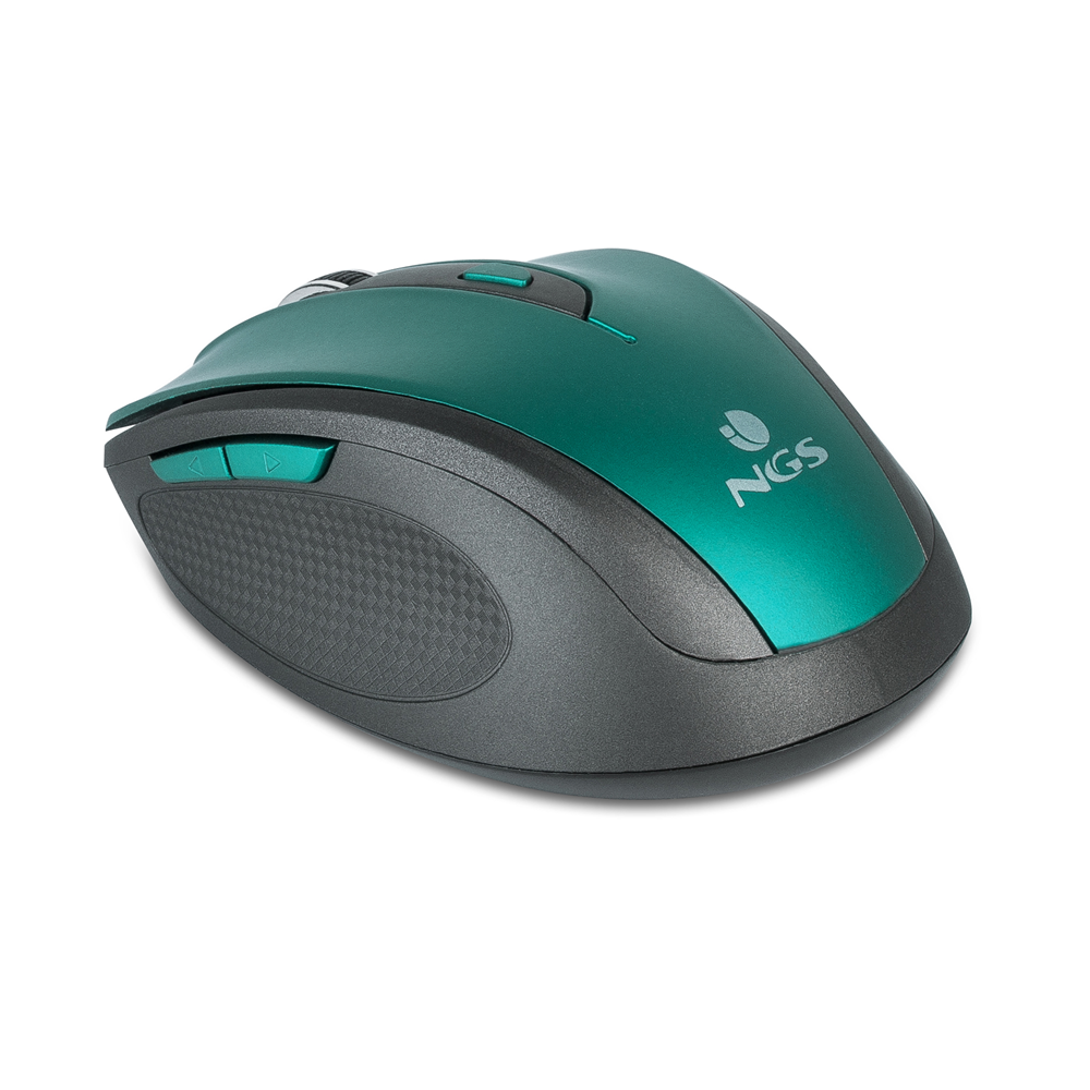 Souris Optique Sans Fil NGS Boutons Silencieux 1600 dpi / Bleu