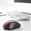 Souris Optique Sans Fil NGS Boutons Silencieux 1600 dpi / Violet
