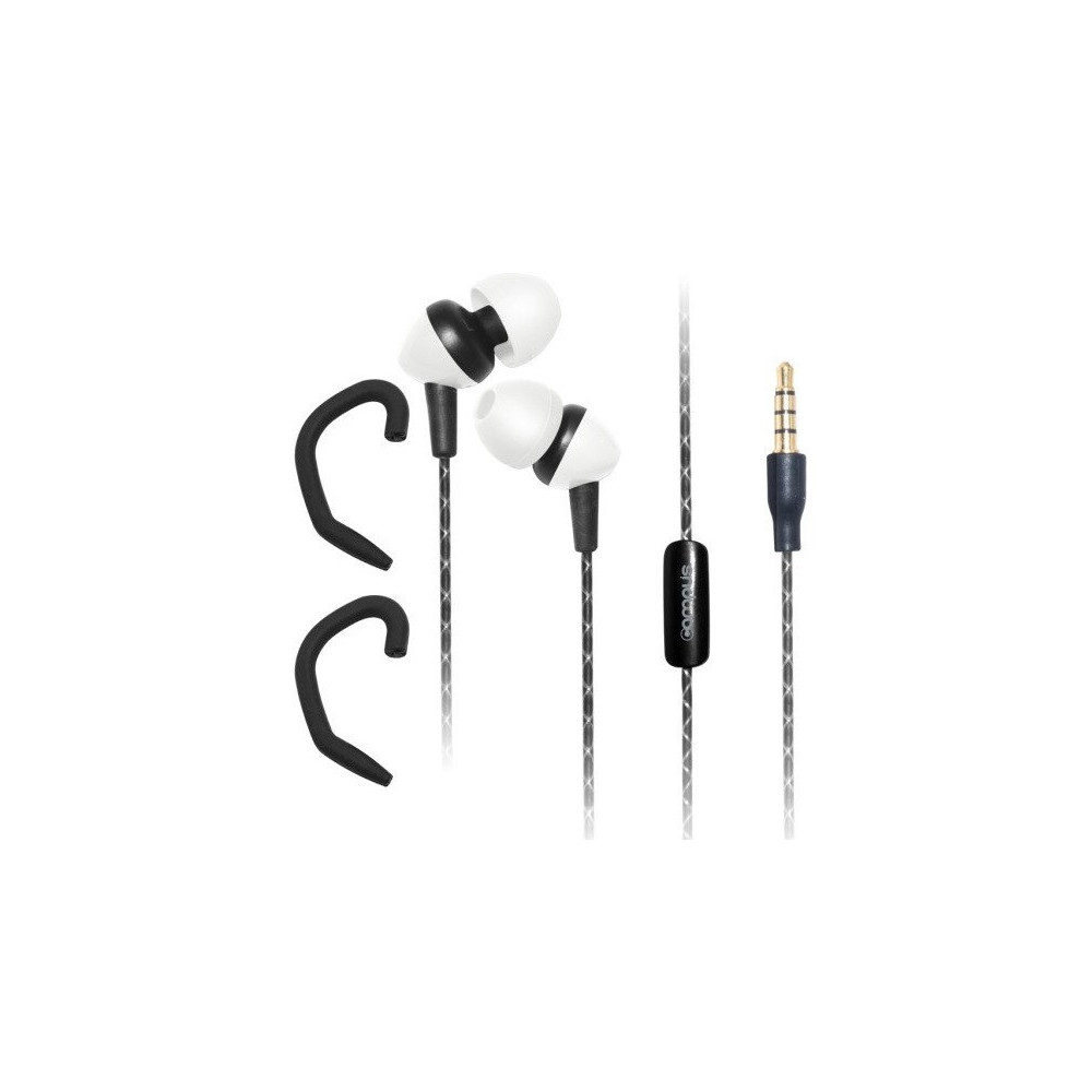 Écouteurs Campus Rythmic Advance MIC-T6WT + Crochets Sports