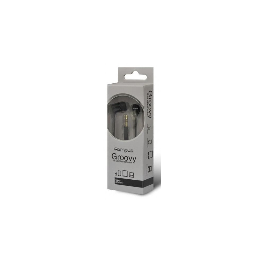 Écouteurs Campus Groovy Advance MIC-E215BK / Noir