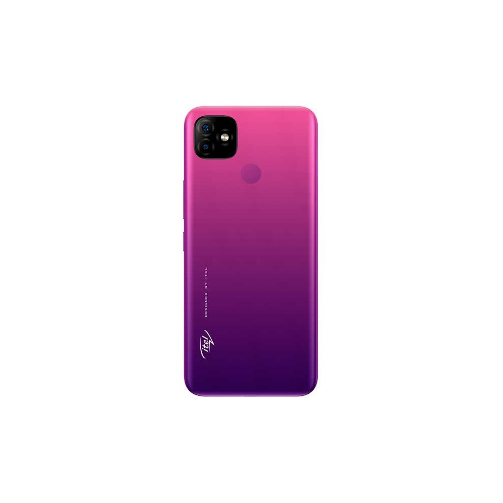 Téléphone Portable Itel P36 Pro / 4G / Double SIM / Violet Dégradé + Sim Orange 60 Go Offerte