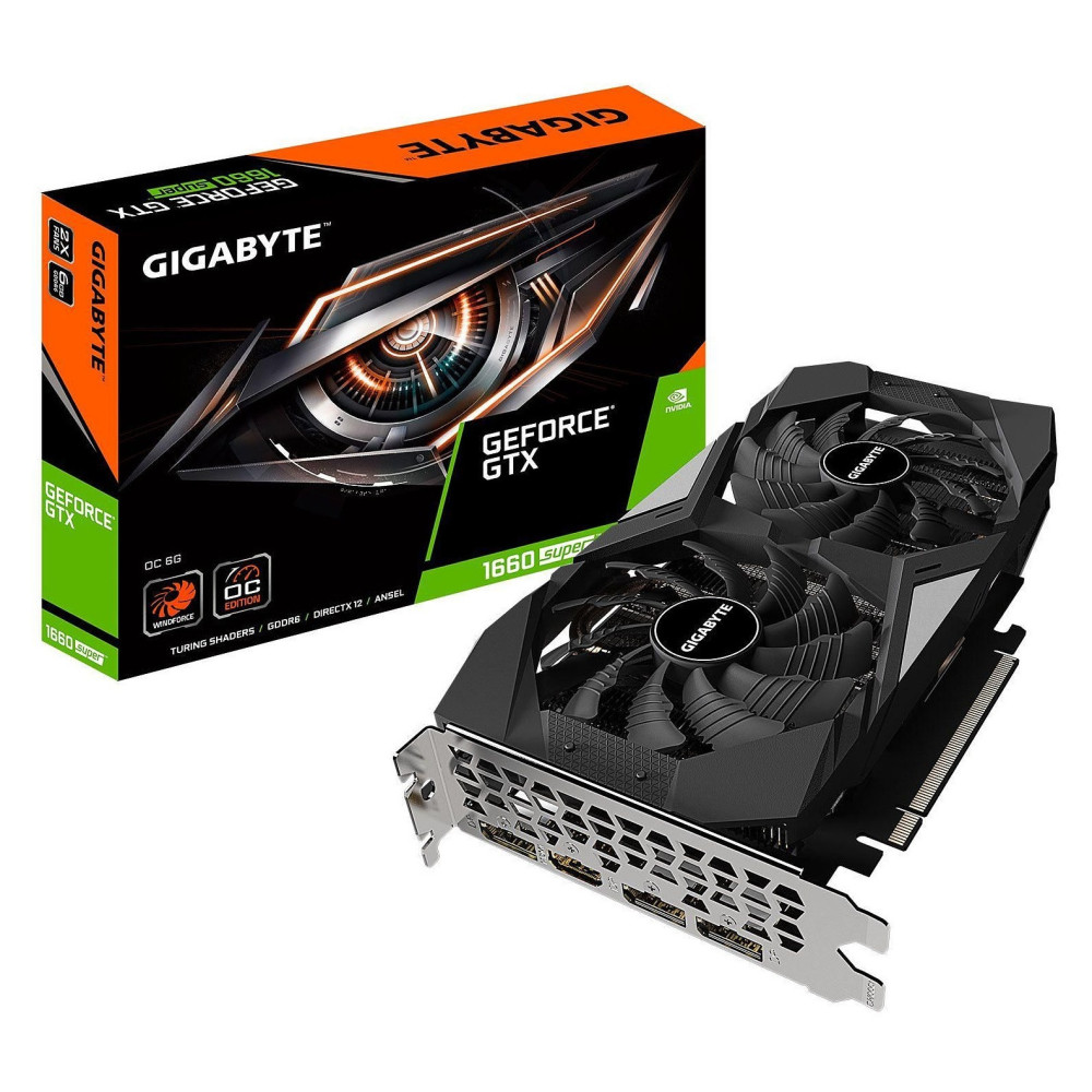 Carte graphique Gigabyte GeForce GTX 1660 Super OC / 6 Go