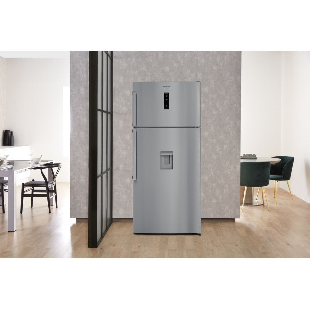 Réfrigérateur Posable Combiné Whirlpool No Frost 574L / Inox