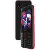 Téléphone Portable LPRO A28 / Double SIM / Noir & Rouge