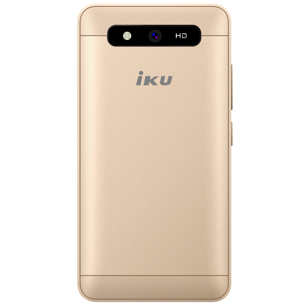Téléphone Portable Iku ix / 3G / Double SIM / Gold