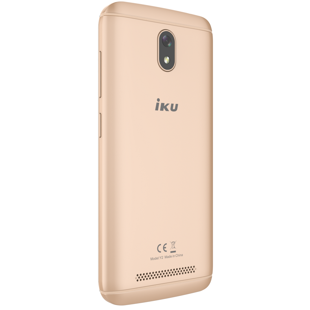 Téléphone Portable Iku Y2 / 3G / Double SIM / Rose & Gold