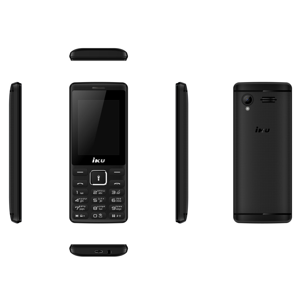 Téléphone Portable Iku F40 / Double SIM / Noir