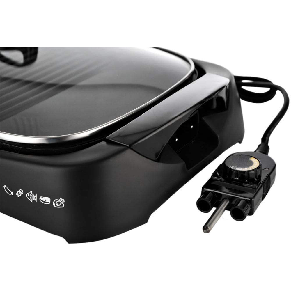 Barbecue électrique Kenwood Health Grill HG230 / 1700 W / Noir