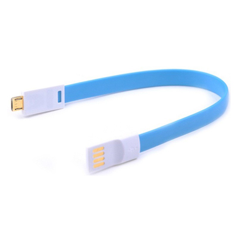 Câble USB Vers Micro USB Aiment Bleu