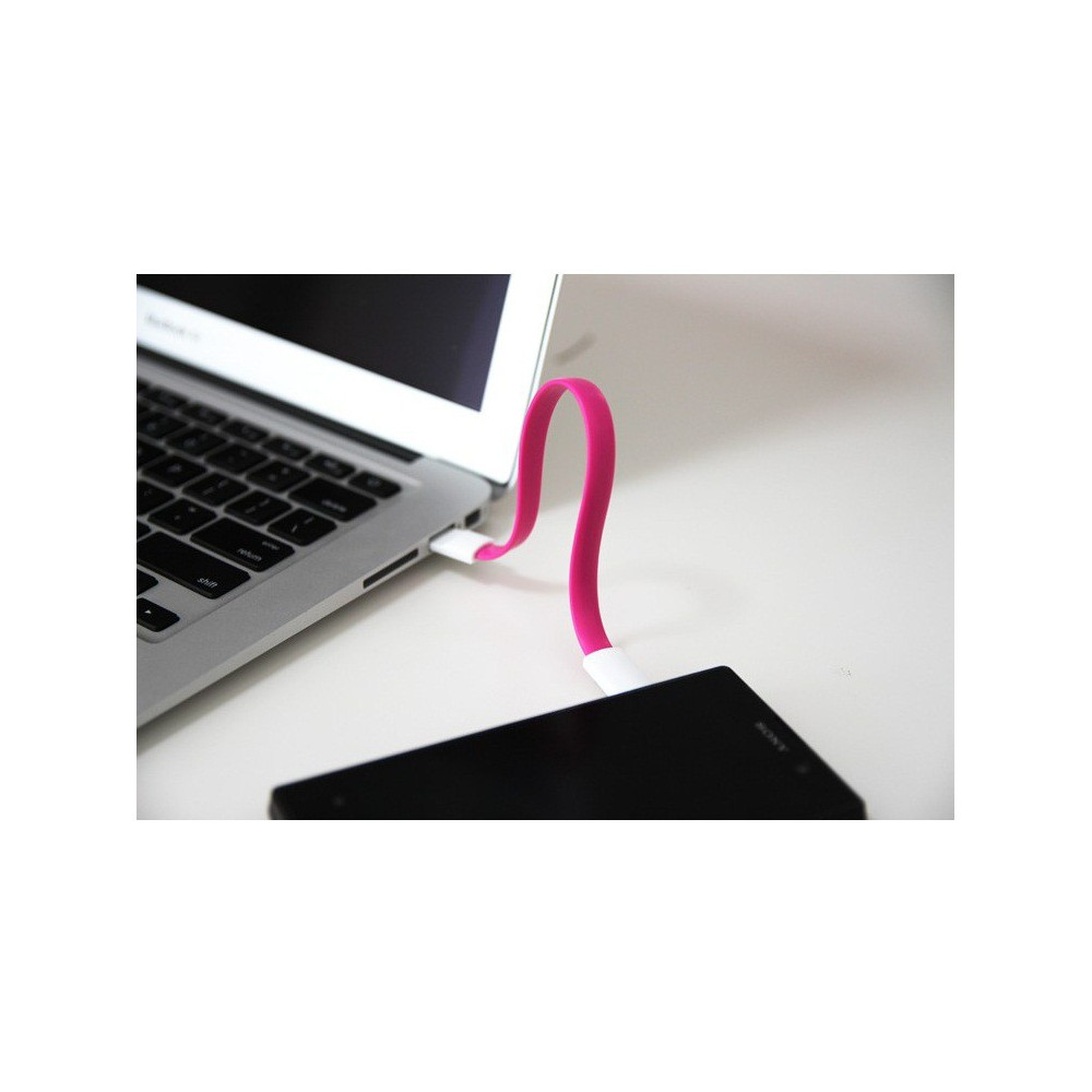 Câble USB Vers Micro USB Aiment Rose