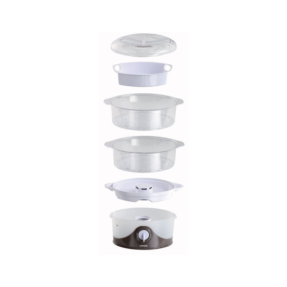 Cuiseur Vapeur et Riz 2en1 Livoo