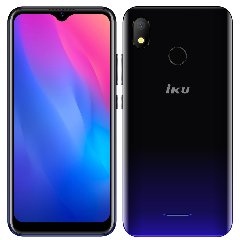 Téléphone Portable Iku A10 / 3G / Double SIM / Onyx Noir
