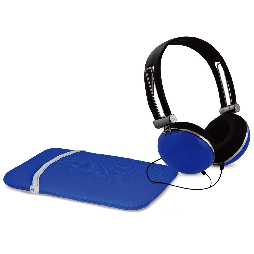 Tablette Iku T4 / 7" / 3G / Bleu + Pochette + Casque